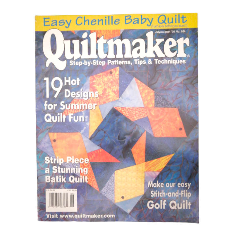 Quiltmaker 10 Magazine Batch - No. 96, 97, 98, 100, 102, 103, 104, 106, 107, 109 Softcover