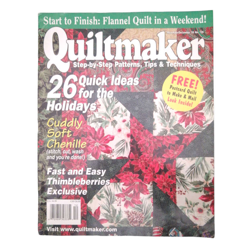 Quiltmaker 10 Magazine Batch - No. 96, 97, 98, 100, 102, 103, 104, 106, 107, 109 Softcover