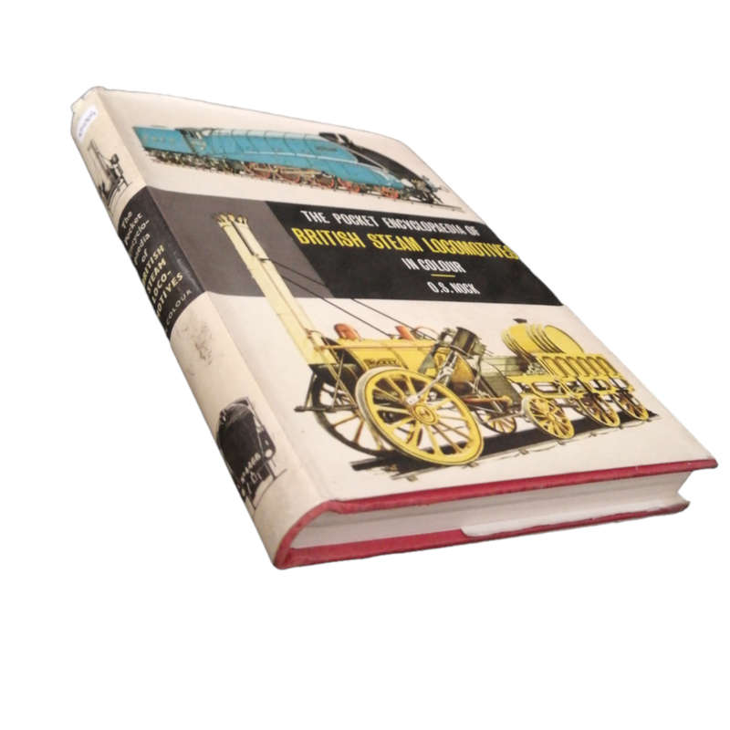 1973 The Pocket Encyclopedia Of British Steam Locomotives In Colour by O. S. Nock Hardcover w/Dustj