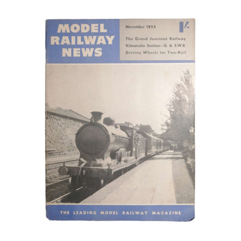 1955 Model Railway News Magazine November 1955 Softcover