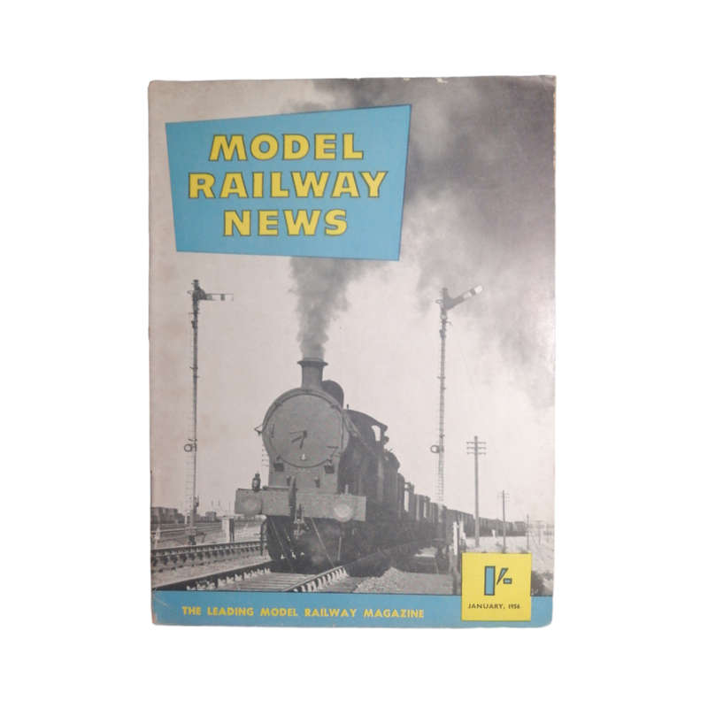 1956 Model Railway News Magazine January 1956 Softcover