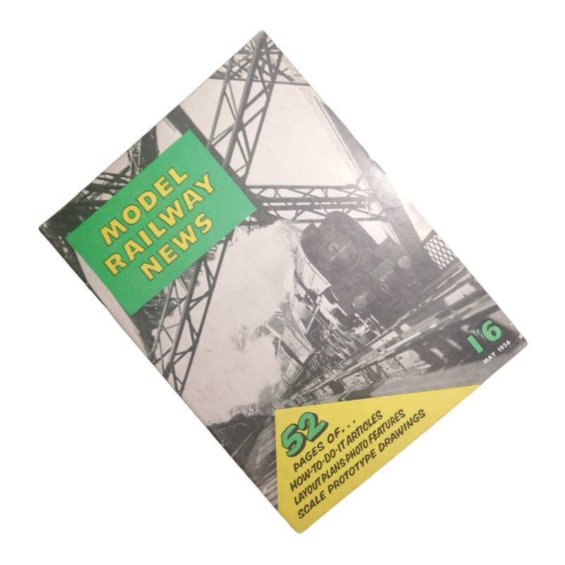 1956 Model Railway News Magazine May 1956 Softcover