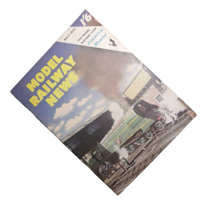 1959 Model Railway News Magazine April 1959 Softcover