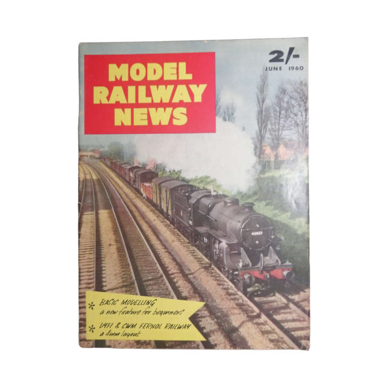 1960 Model Railway News Magazine June 1960 Softcover