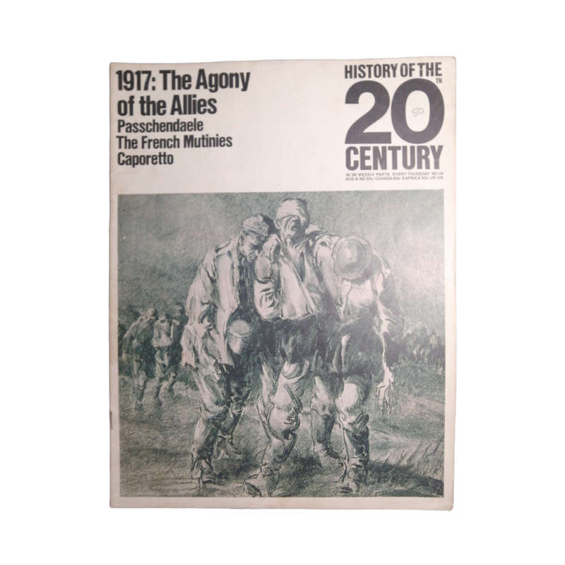 1968 History Of The 20th Century Magazine No.26 - 1917 - The Agony Of The Allies Softcover