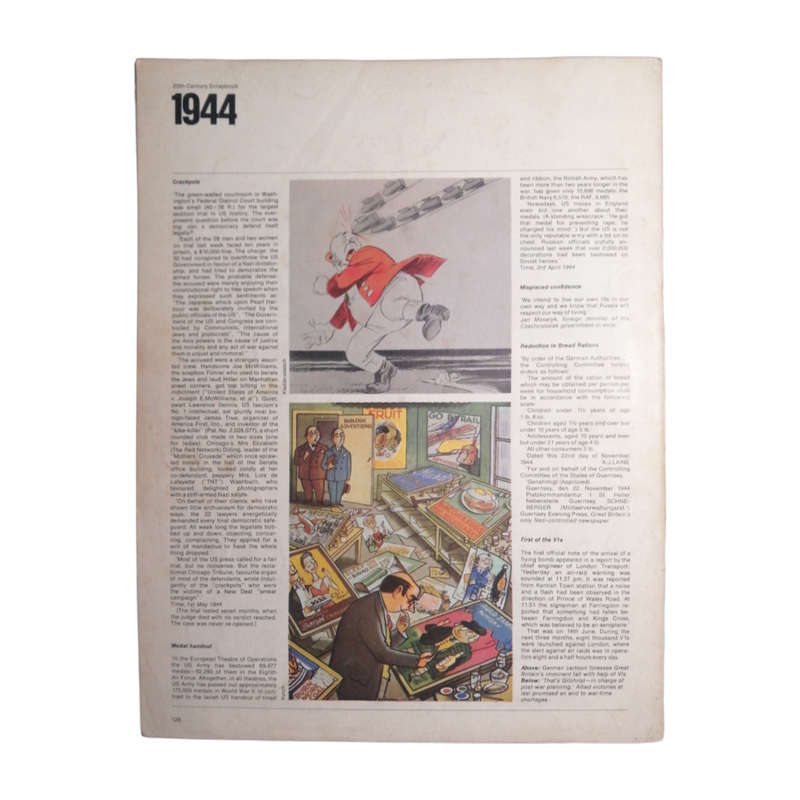 1969 History Of The 20th Century Magazine No.67 - Germany`s Agony Softcover