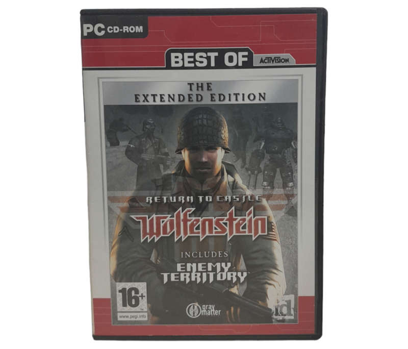 Wolfenstein - Return To Castle The Extended Edition PC (CD)