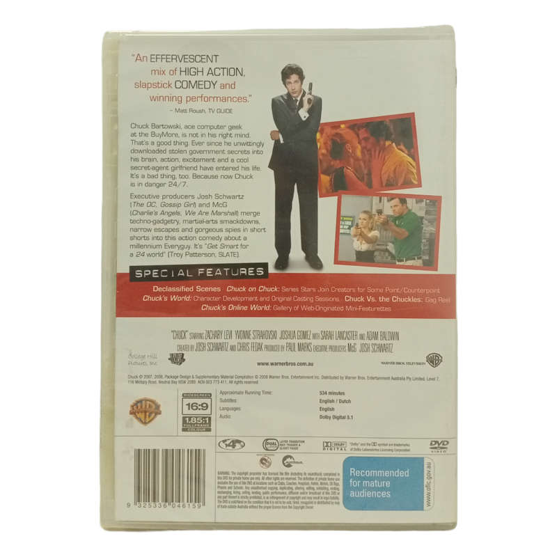 Chuck - The Complete First Season DVD