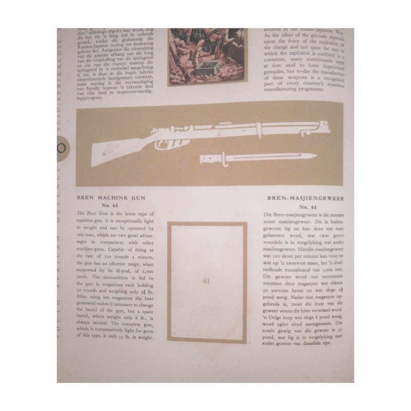 South African Defence- Soldiers And Their Weapons Through The Centuries 95/100 Cards Hardcover w/o D