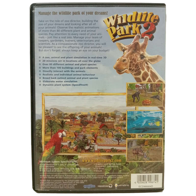 Wildlife Park 2 PC (CD)