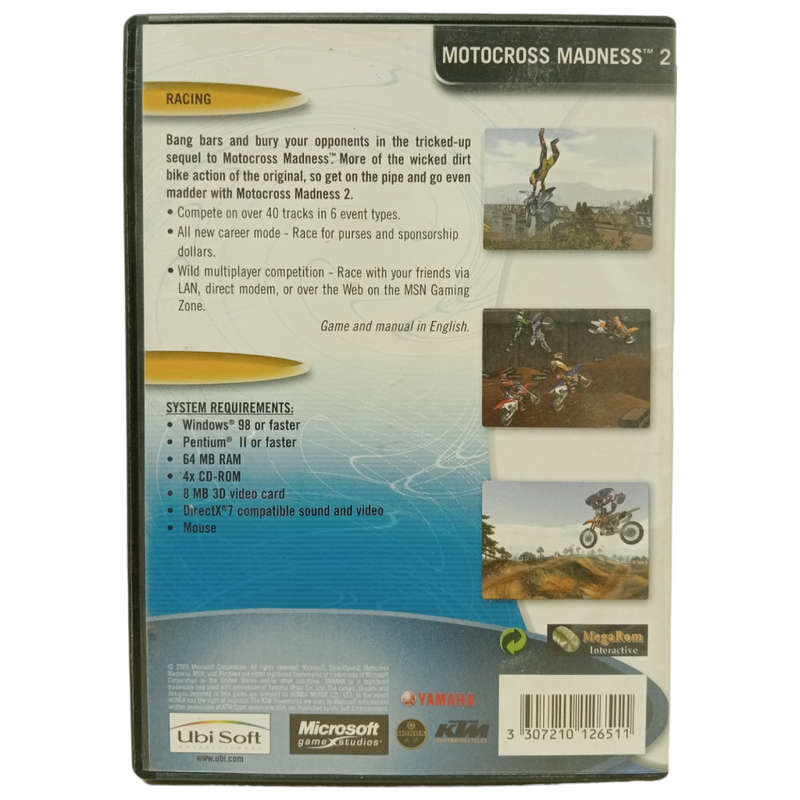 Motorcross Madness 2 PC (CD)