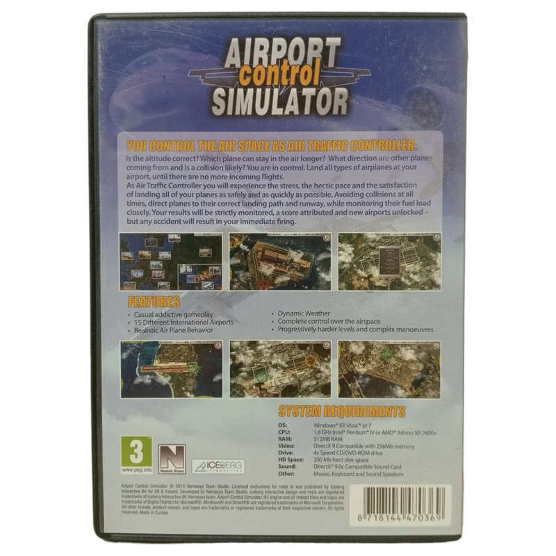 Airport Control Simulator PC (CD)