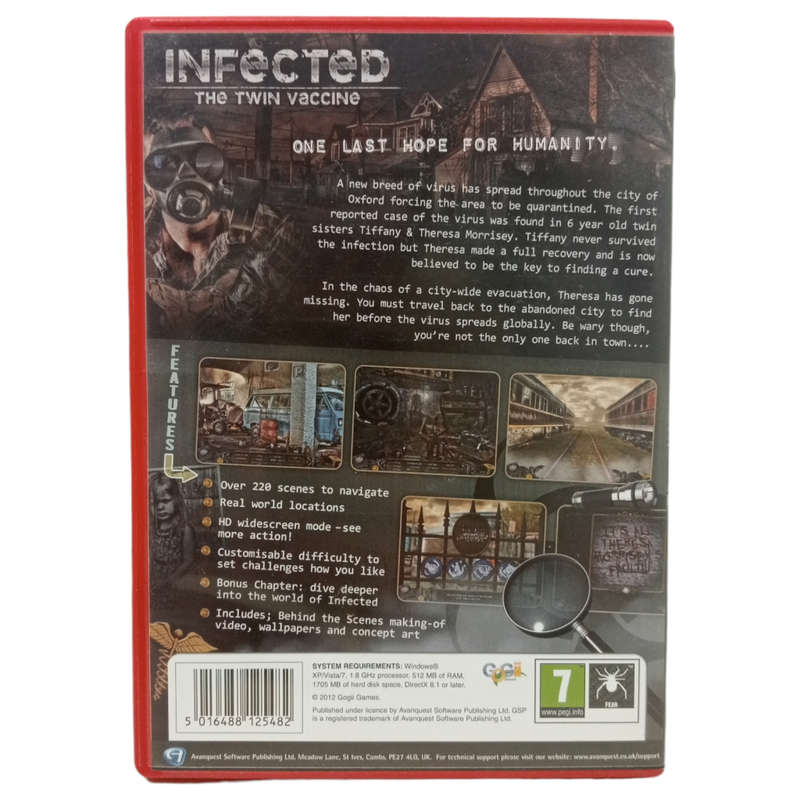 Infected - The Twin Vaccine PC (CD)