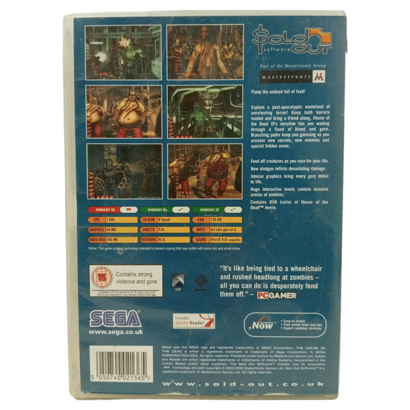 The House Of The Dead II PC (CD)