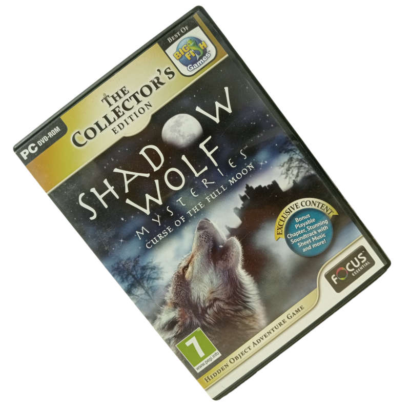 Shadow Wolf Mysteries - Curse of the Full Moon PC (DVD)