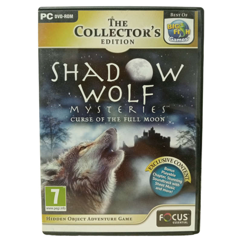 Shadow Wolf Mysteries - Curse of the Full Moon PC (DVD)