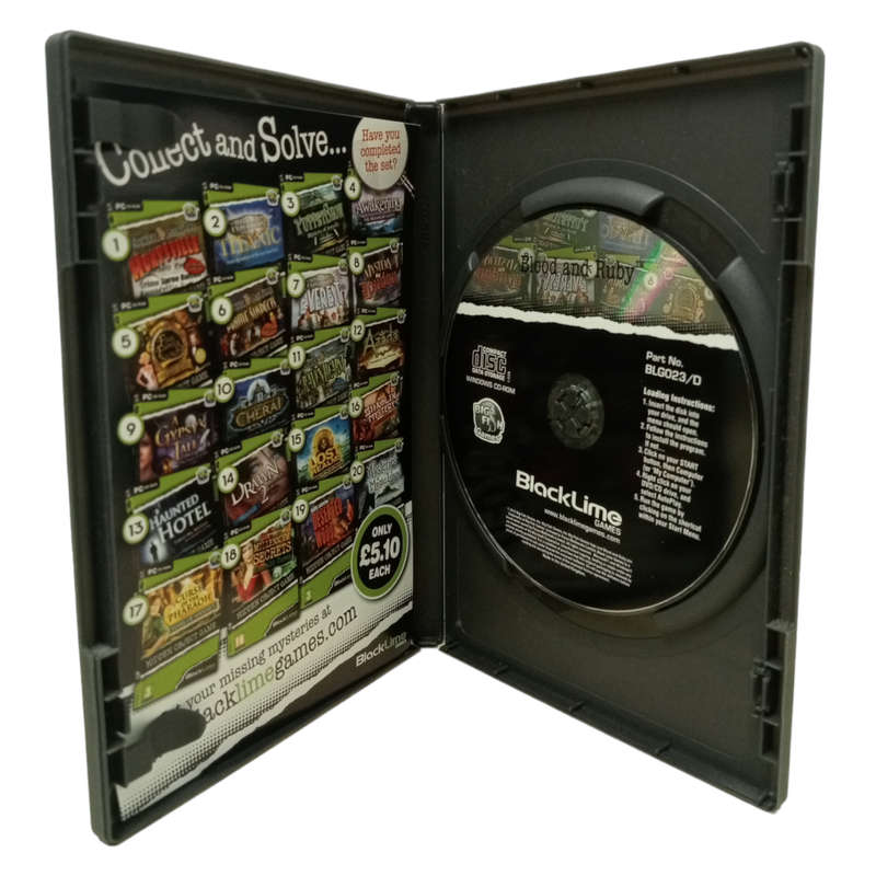 Blood And Ruby - The Vampire Mystery PC (CD)