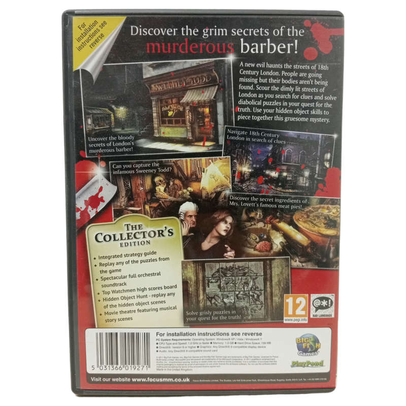 Sweeney Todd PC (CD)