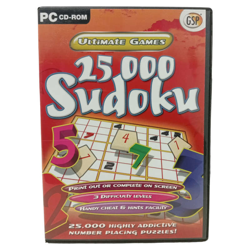25 000 Sudoku PC (CD)