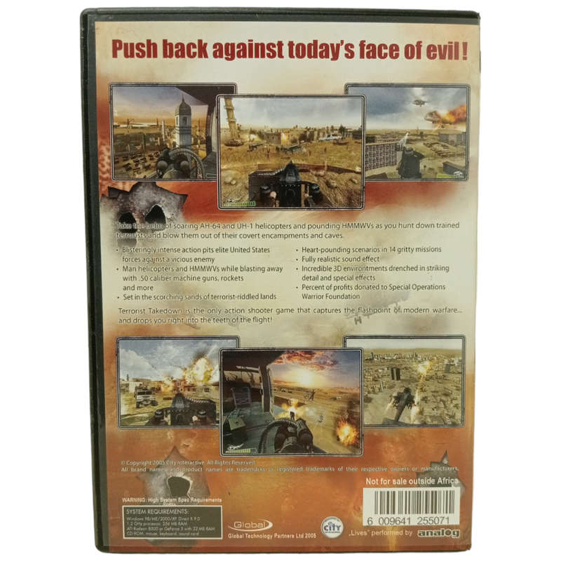 Terrorist Takedown PC (CD)