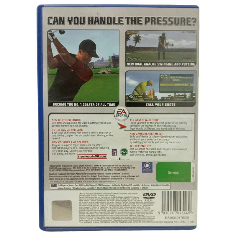 Tiger Woods PGA Tour 2006 Play Station 2