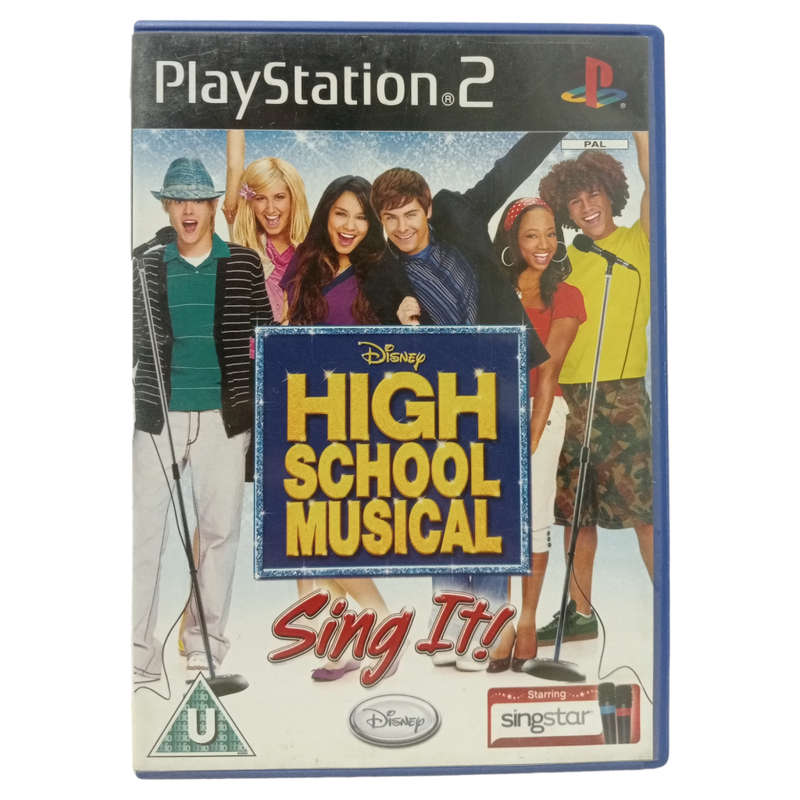 High School Musical - Sing it Play Station 2