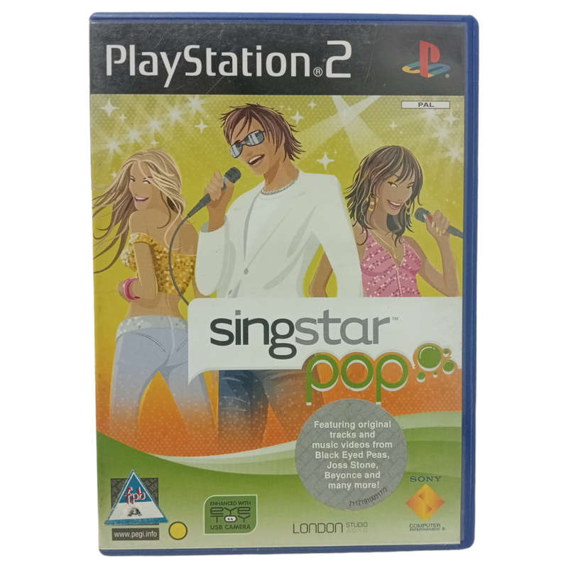 Sing Star Pop Play Station 2