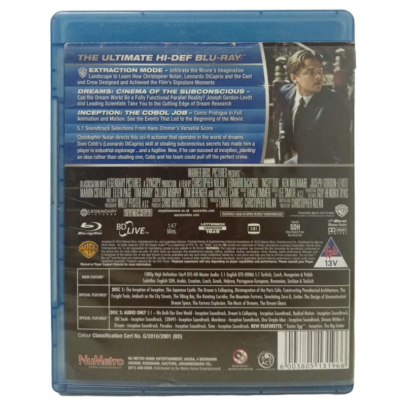 Inception Blu-Ray