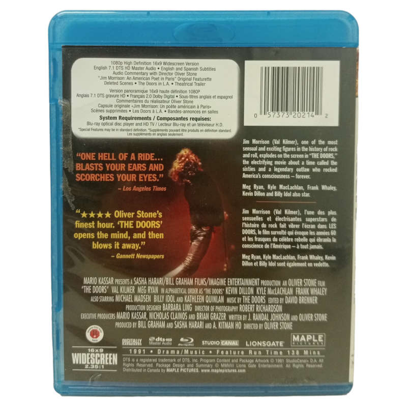 The Doors Blu-Ray