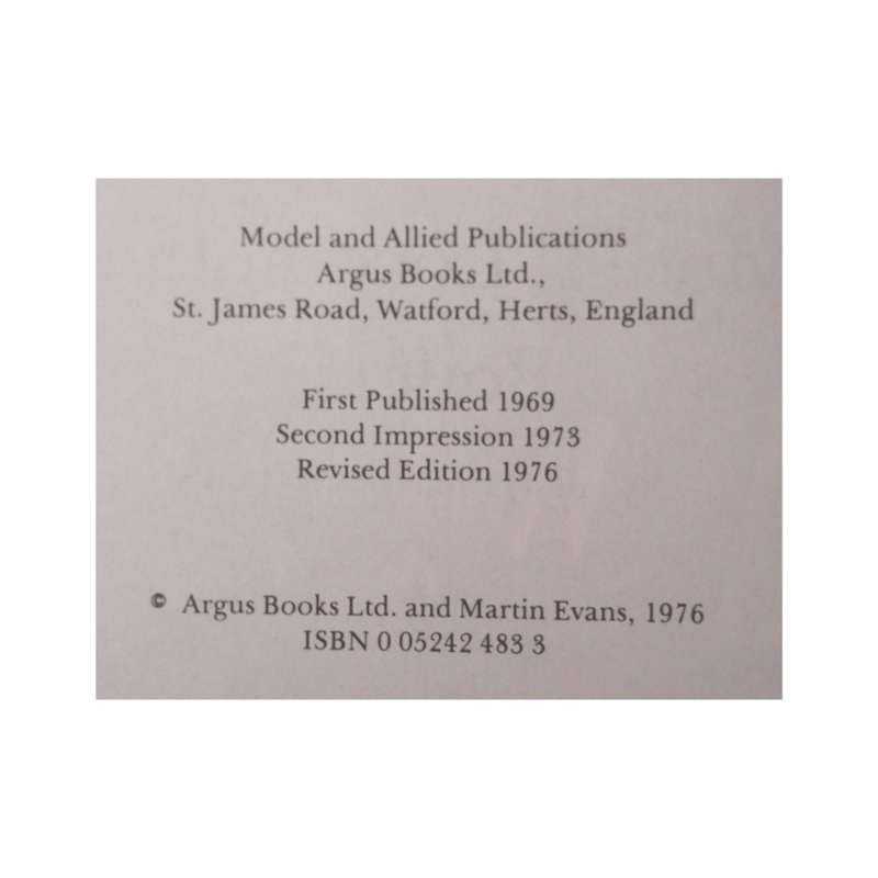 1976 Model Locomotive Boilers by Martin Evans Softcover