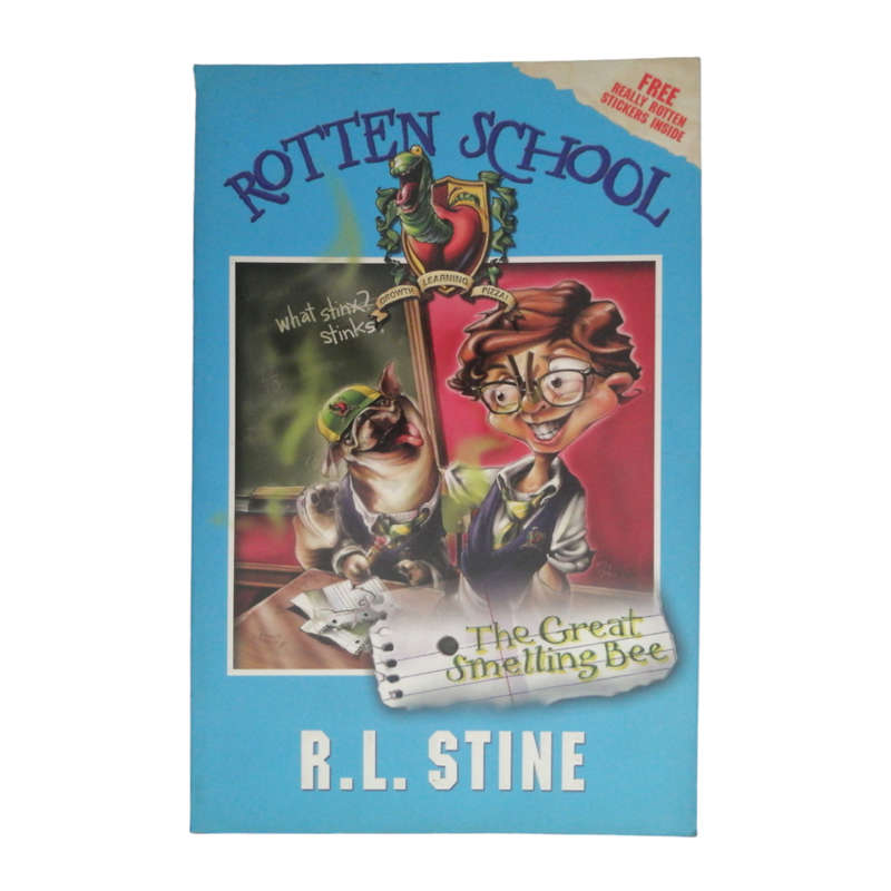 Rotten School Books 2-4 and 8 Set by R. L. Stine Softcover
