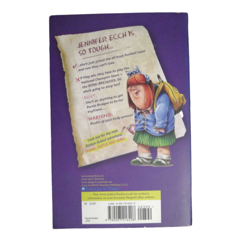 Rotten School Books 2-4 and 8 Set by R. L. Stine Softcover