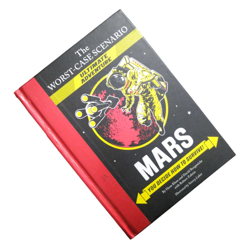 2011 The Worst Case Scenario- Mars by Hena Khan and David Borgenicht Hardcover w/o Dustjacket