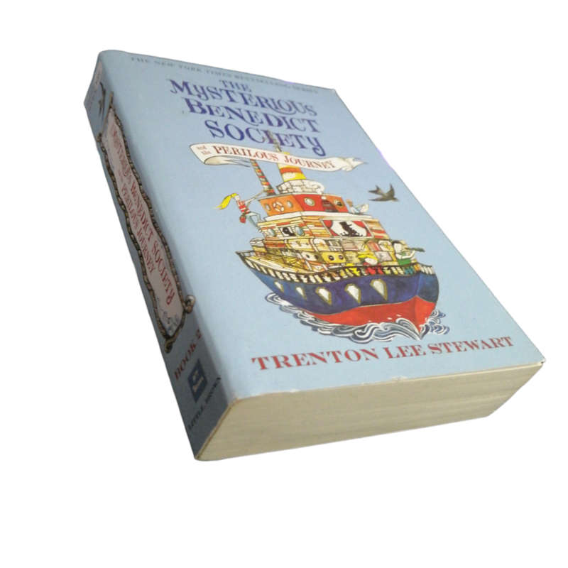 2016 The Mysterious Benedict Society And The Perilous Journey by Trenton Lee Stewart Softcover