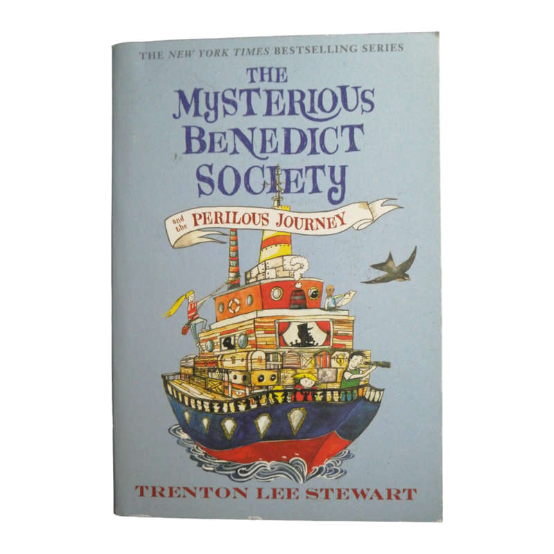 2016 The Mysterious Benedict Society And The Perilous Journey by Trenton Lee Stewart Softcover