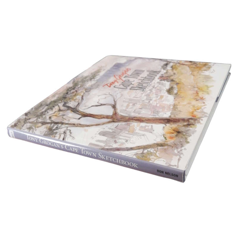 2002 Tony Grogan`s Cape Town Sketchbook Hardcover w.Dustjacket