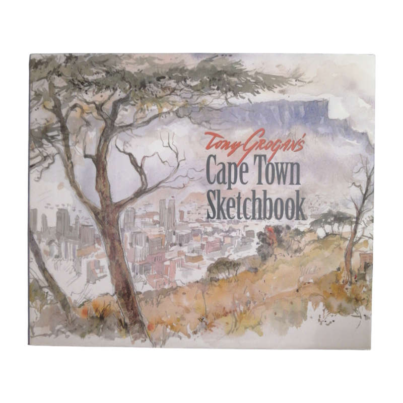 2002 Tony Grogan`s Cape Town Sketchbook Hardcover w.Dustjacket
