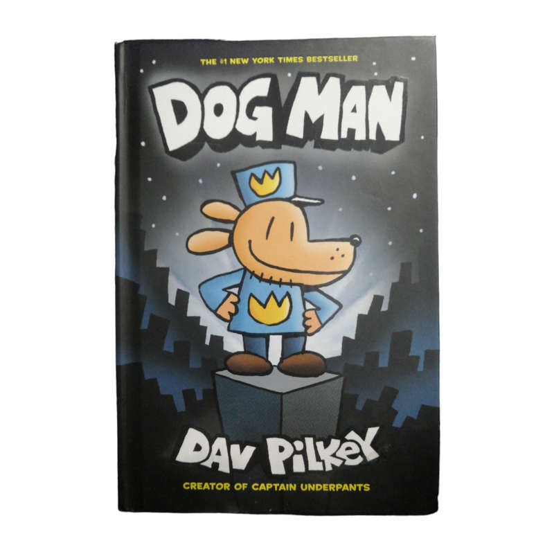 2016 Dogman by Dav Pilkey Hardcover w/o Dustjacket
