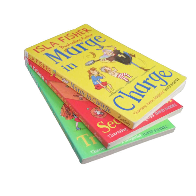 Marge In Charge, Marge And The Secret Tunnel And Marge And The Great Train Rescue 3 Book Set by Isla