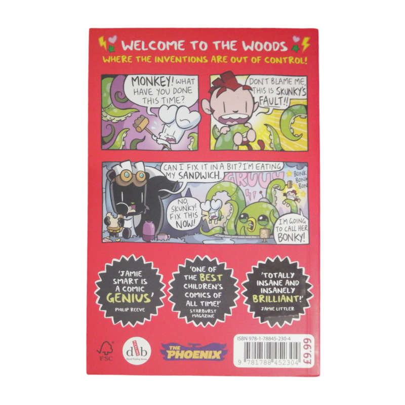 2021 Bunny Vs Monkey And The League Of Doom by Jamie Smart Softcover