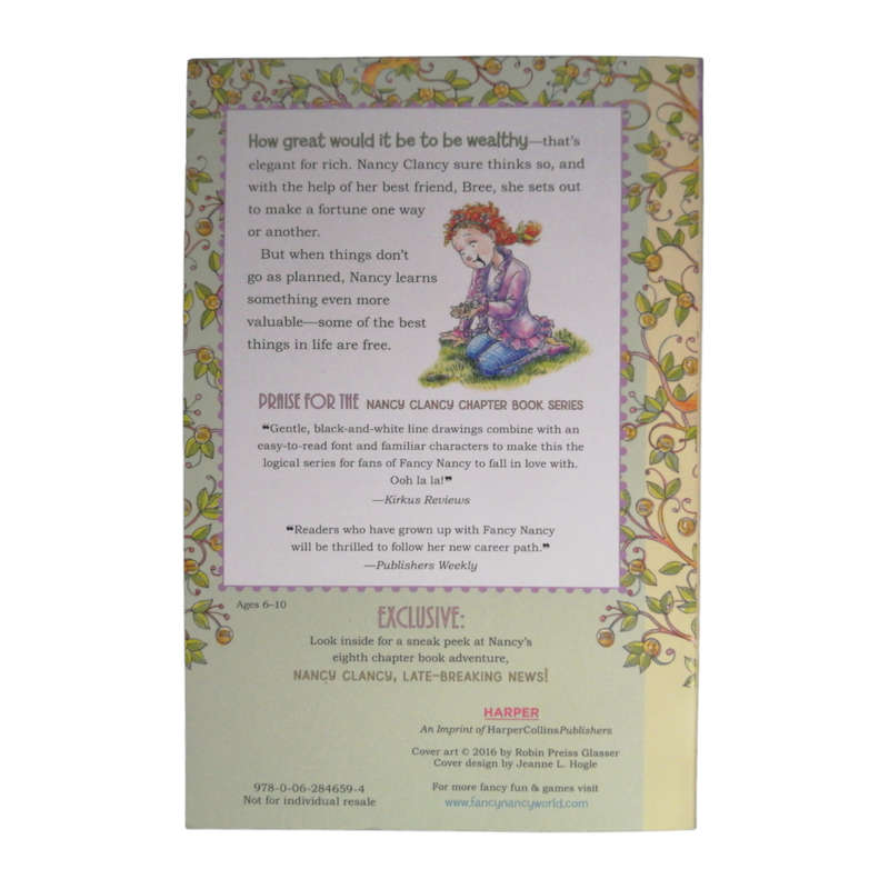 Nancy Clancy Book 2-7 Set by Jane O`Connor and Robin Preiss Glasser Softcover