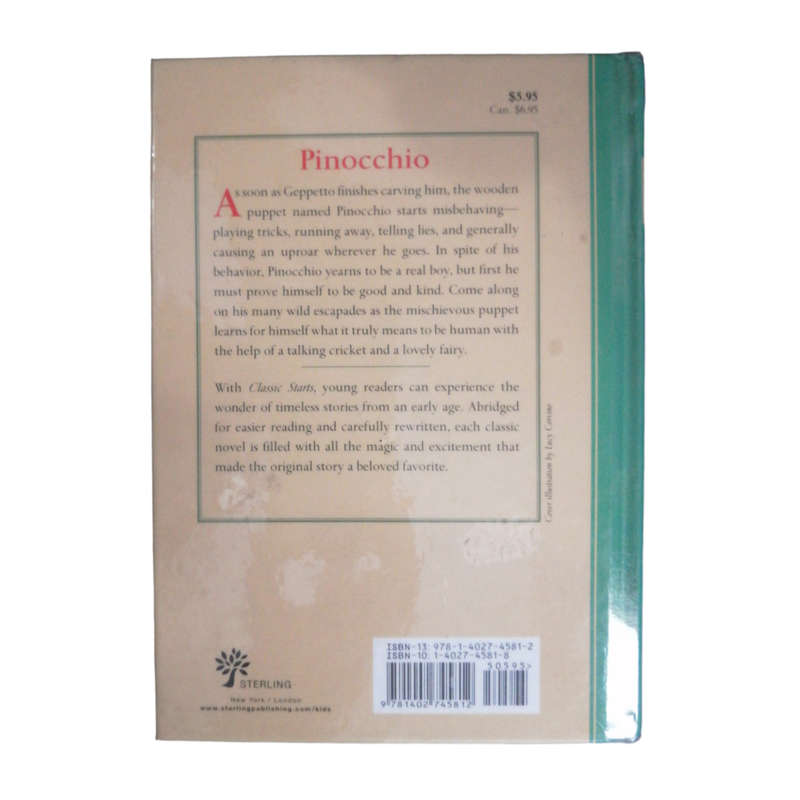 2008 Pinocchio- Classic Starts Hardcover w/o Dustjacket