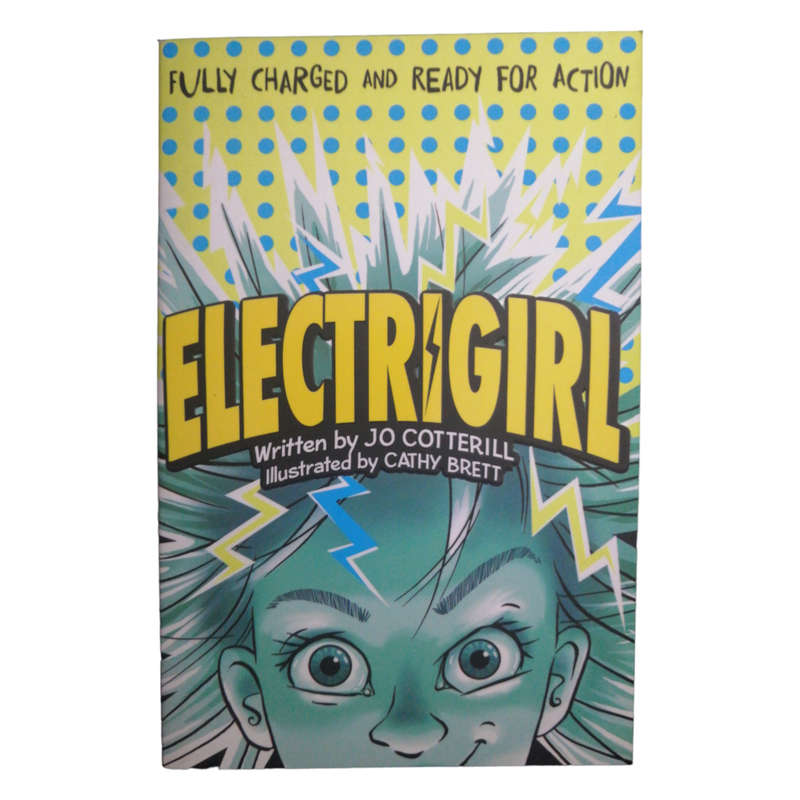 Electrigirl by Jo Cotterill and Lightning Girl- Superpower Showdon by Alesha Dixon 2 Book Set Softco