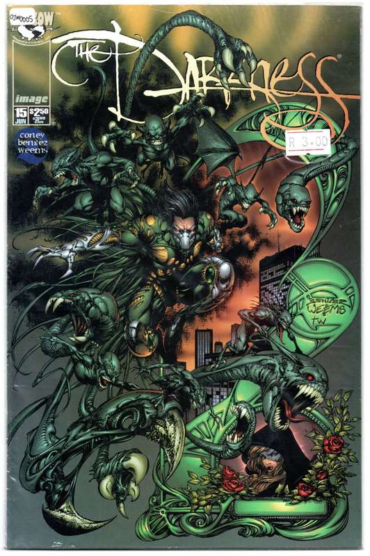 1998 The Darkness Issue 15 NM by Malachy Coney, Joe Benitez and Joe Weems Softcover