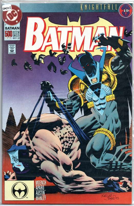 1993 Batman Issue 500 NM Softcover