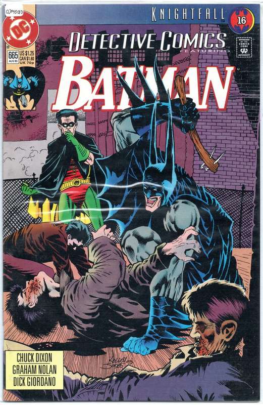 1993 Detective Comics Issue 665 NM Softcover