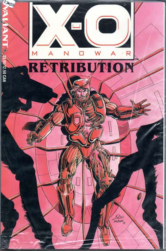 1993 X-O Manowar Retribution and X-O Database Issue 1 NM Softcover