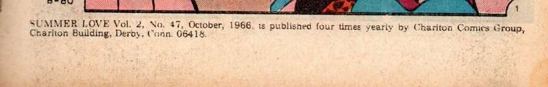 1966 Summer Love Issue 47 NM Softcover