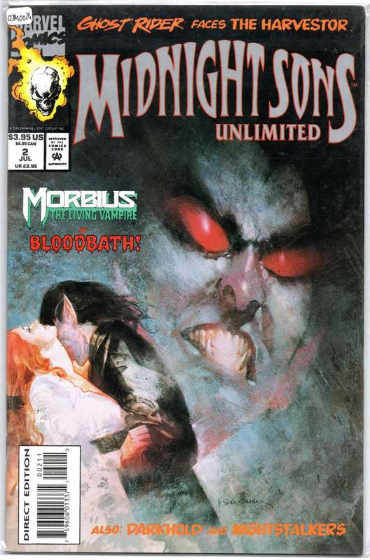 1993 Midnight Sons Unlimited Issue 2 NM Softcover