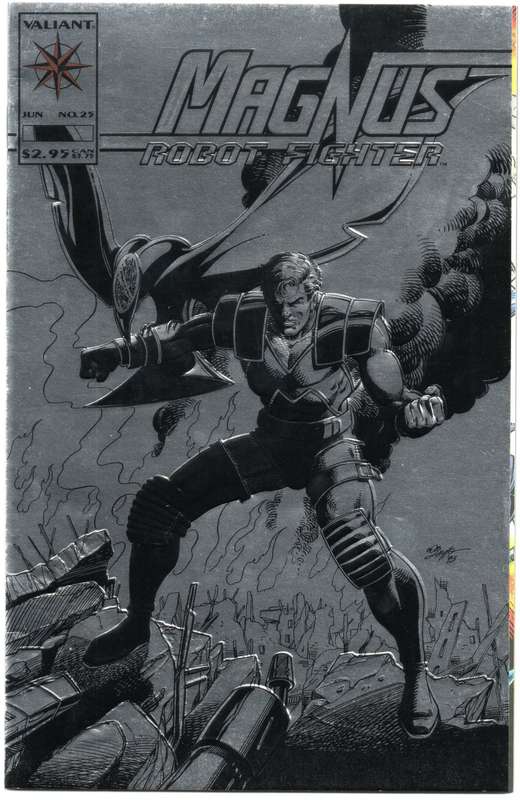 1993 Magnus Robot Fighter Issue 25 NM Softcover
